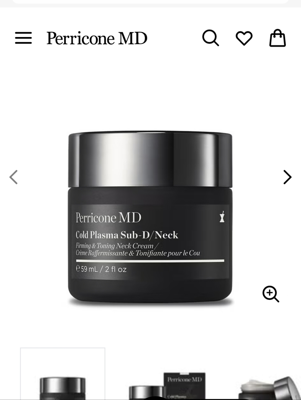 Perricone MD Cold Plasma Sub-D/Neck Cream